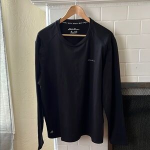 Eddie Bauer Black Long Sleeve Shirt